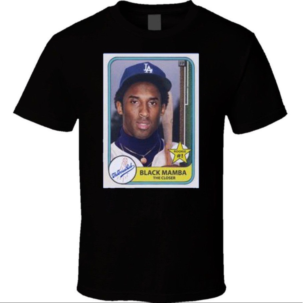 Kobe Bryant/LA baseball shirt